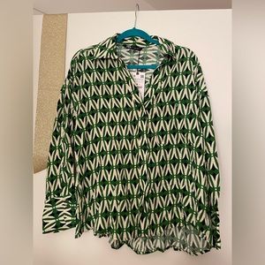 Zara blouse printed